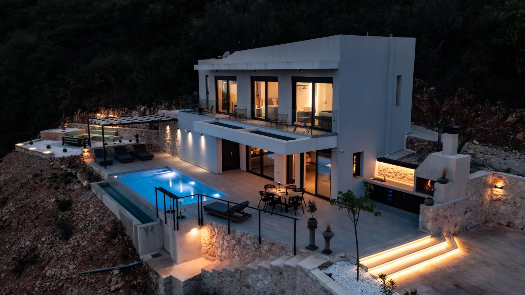 Pantea Luxury Villa Васілікі Екстер'єр фото